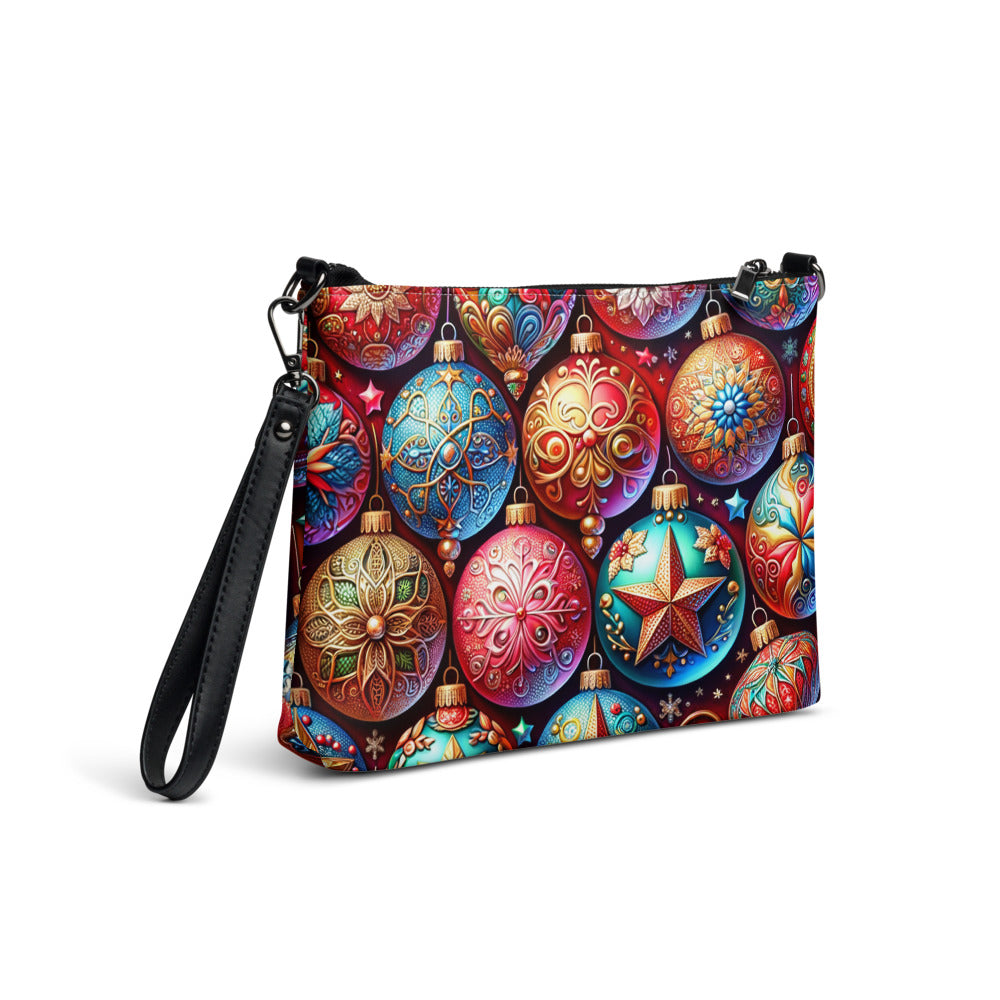 Whimsical Winter Wear Crossbody Bag