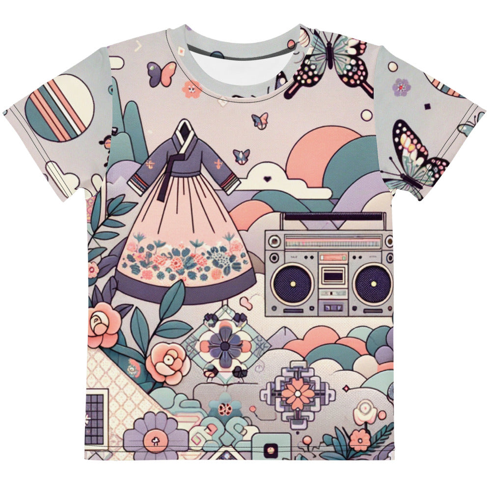 Hallyu Vibe Couture Kids Crew Neck T-Shirt