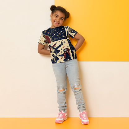 Hallyu Vibe Couture Kids Crew Neck T-Shirt