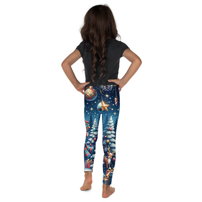 Whimsical Winter Wear Kids Leggings