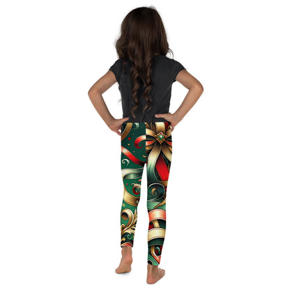 Whimsical Winter Wear Kids Leggings