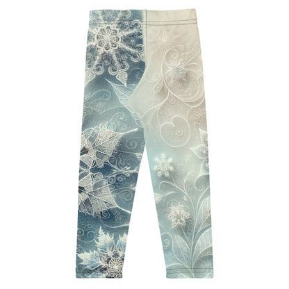 Whimsical Winter Wear Kids Leggings