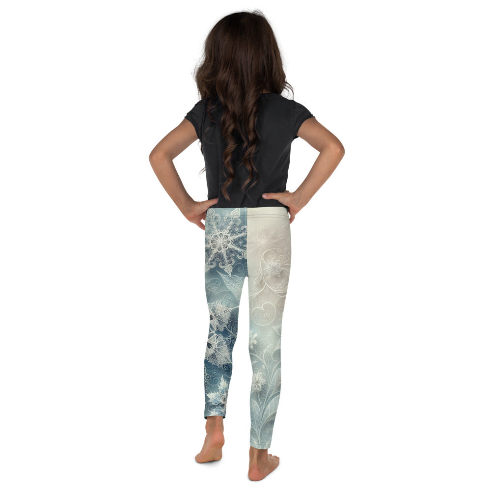 Whimsical Winter Wear Kids Leggings