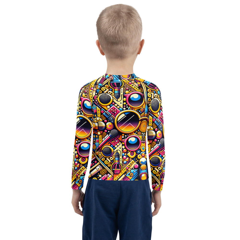 Hallyu Vibe Couture Kids Rash Guard