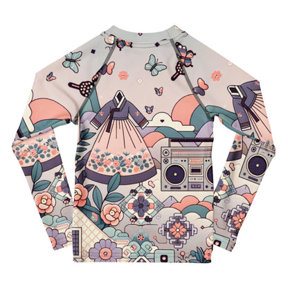 Hallyu Vibe Couture Kids Rash Guard