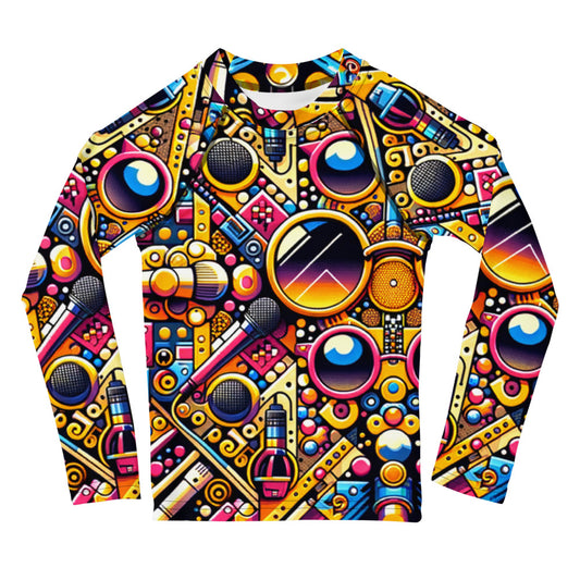 Hallyu Vibe Couture Kids Rash Guard