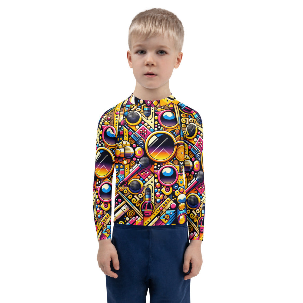 Hallyu Vibe Couture Kids Rash Guard