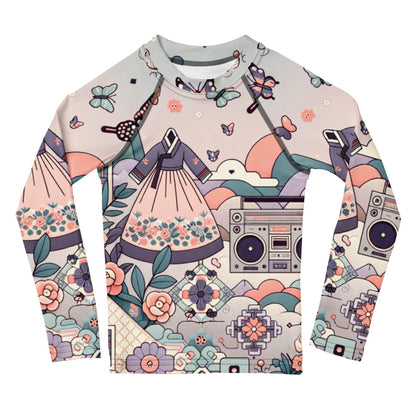 Hallyu Vibe Couture Kids Rash Guard