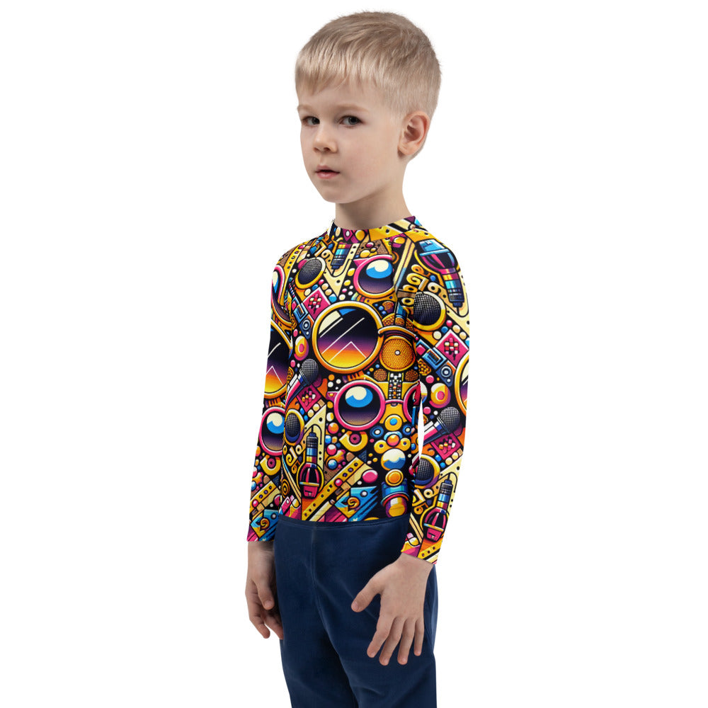 Hallyu Vibe Couture Kids Rash Guard