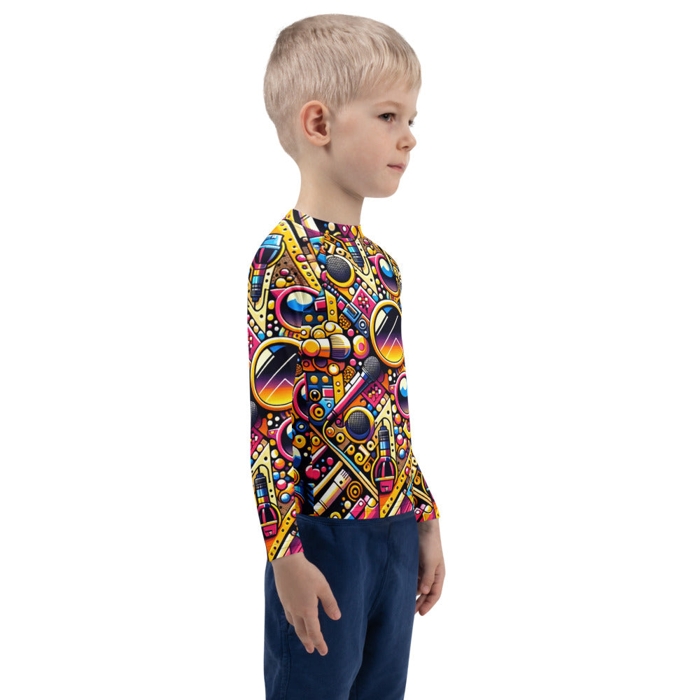 Hallyu Vibe Couture Kids Rash Guard