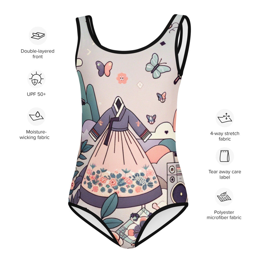 Hallyu Vibe Couture Kids Swimsuit