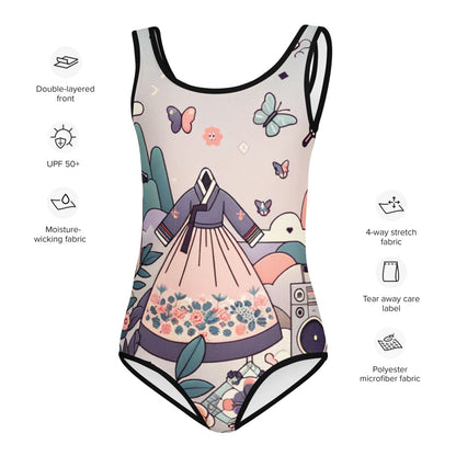 Hallyu Vibe Couture Kids Swimsuit