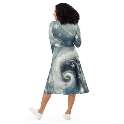Tempest Threads Long Sleeve Midi Dress