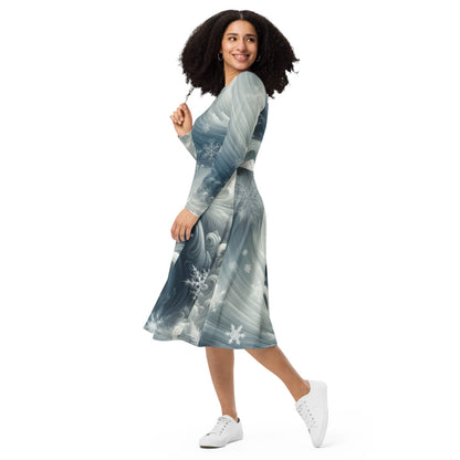 Tempest Threads Long Sleeve Midi Dress
