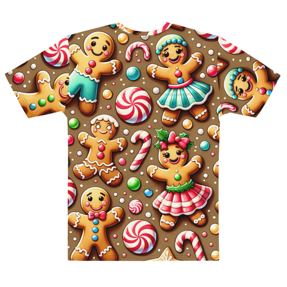 Whimsical Winter Wear Men's Crew Neck T-Shirt