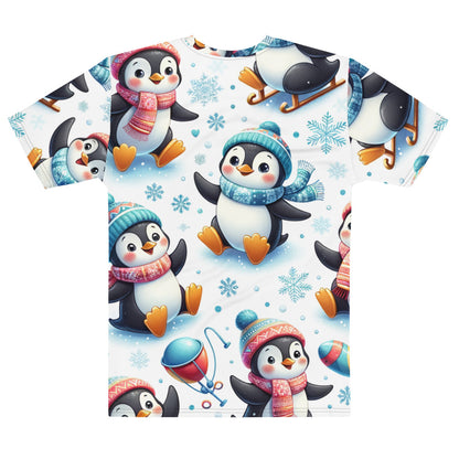 Whimsical Winter Wear Men's Crew Neck T-Shirt