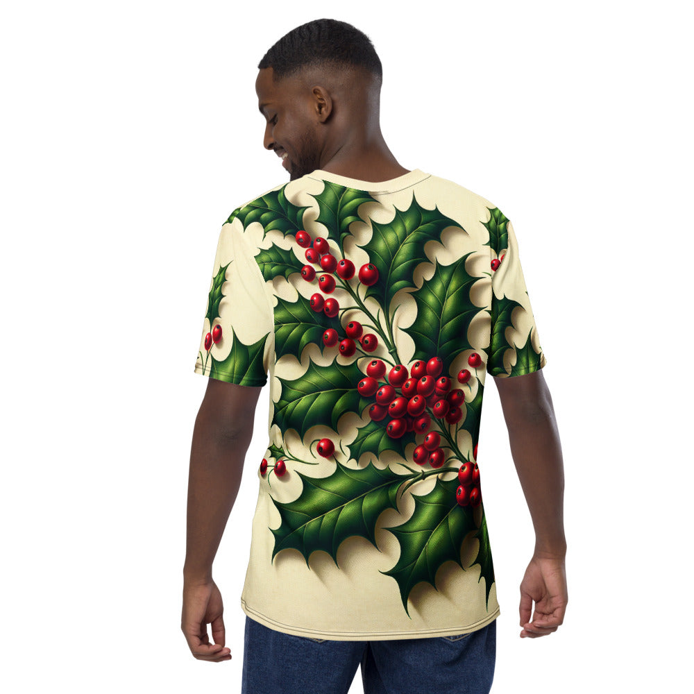 Whimsical Winter Wear Men's Crew Neck T-Shirt