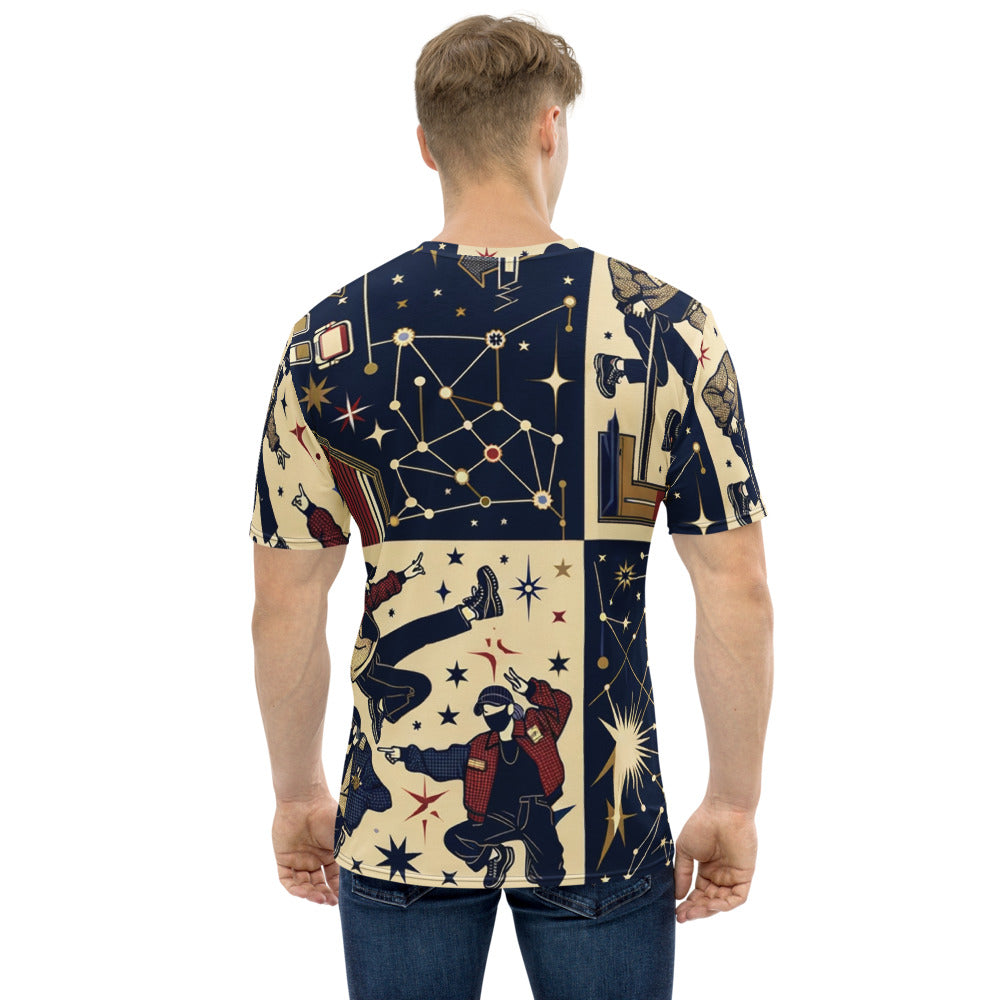 Hallyu Vibe Couture Men's Crew Neck T-Shirt