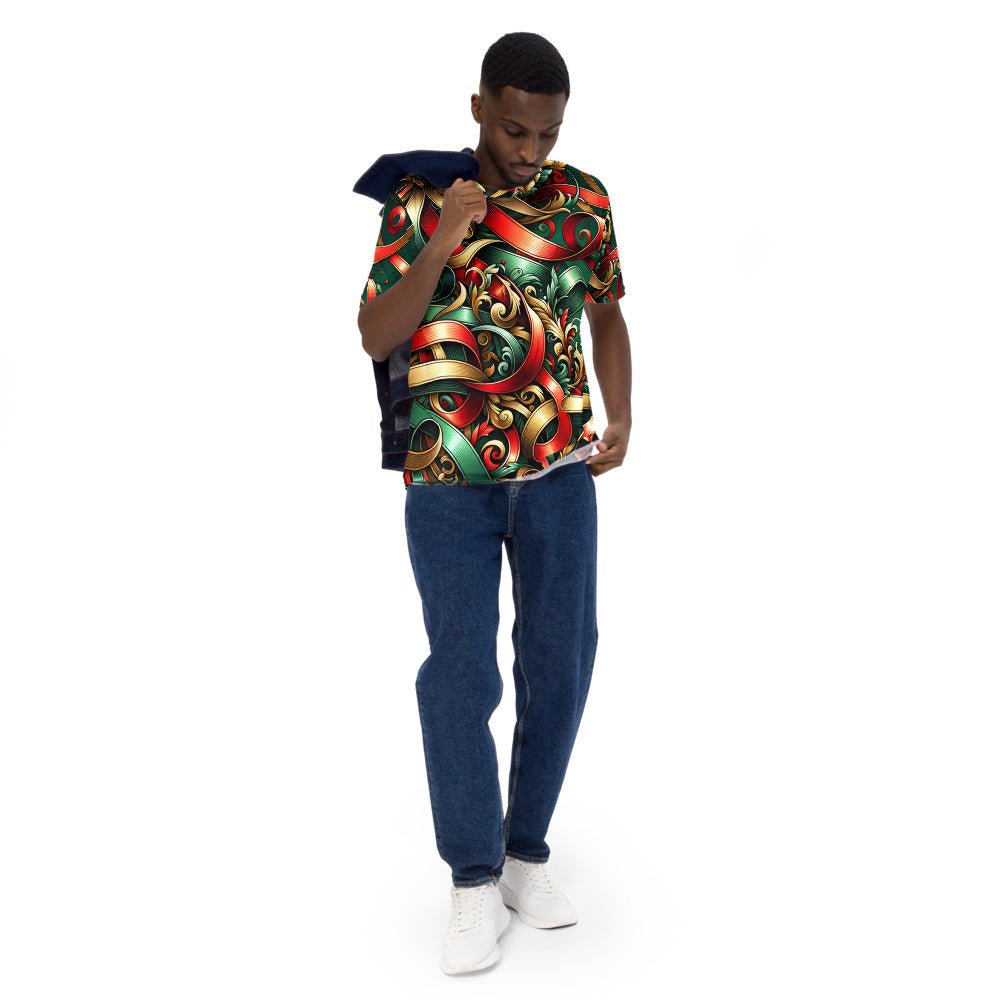 Whimsical Winter Wear Men's Crew Neck T-Shirt