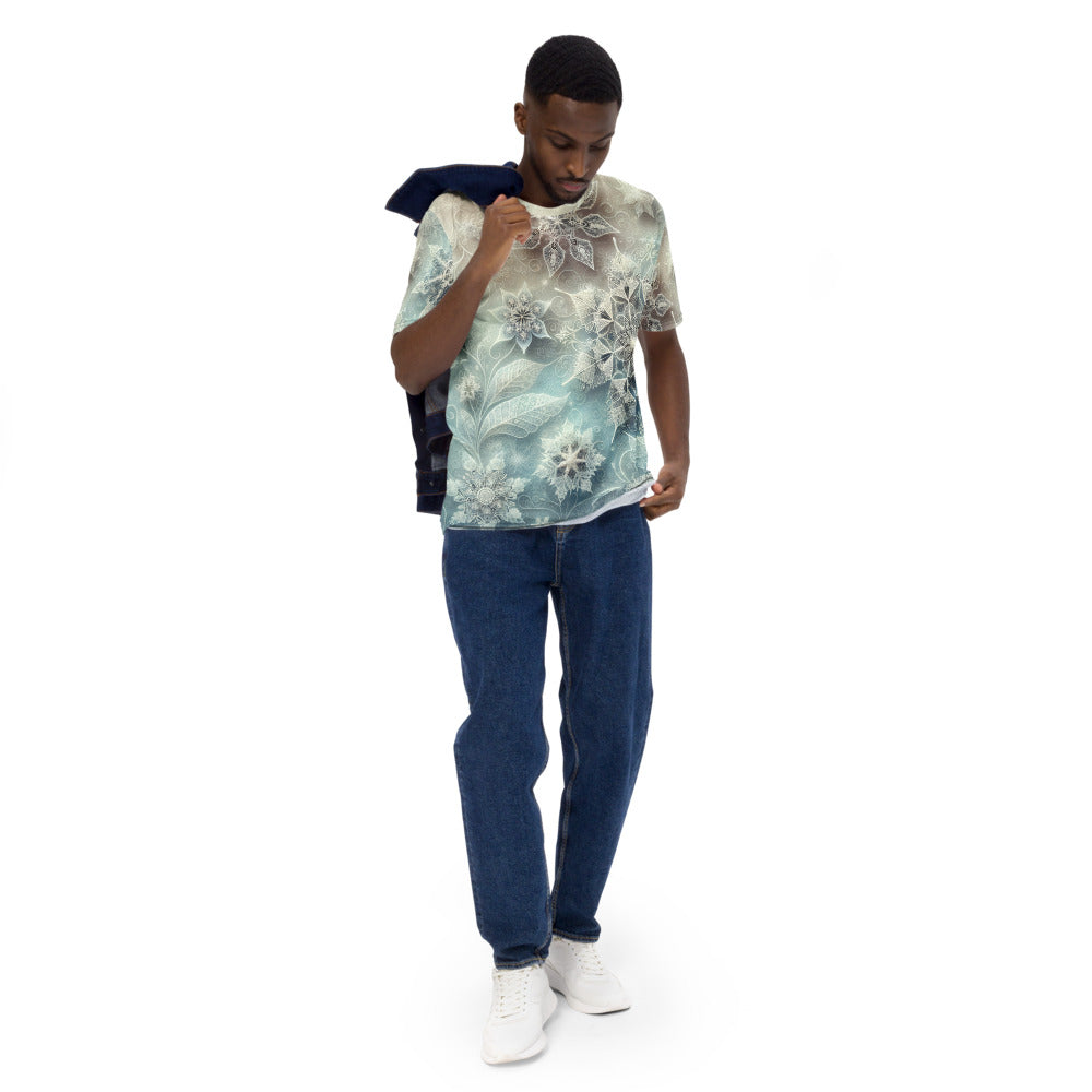 Whimsical Winter Wear Men's Crew Neck T-Shirt