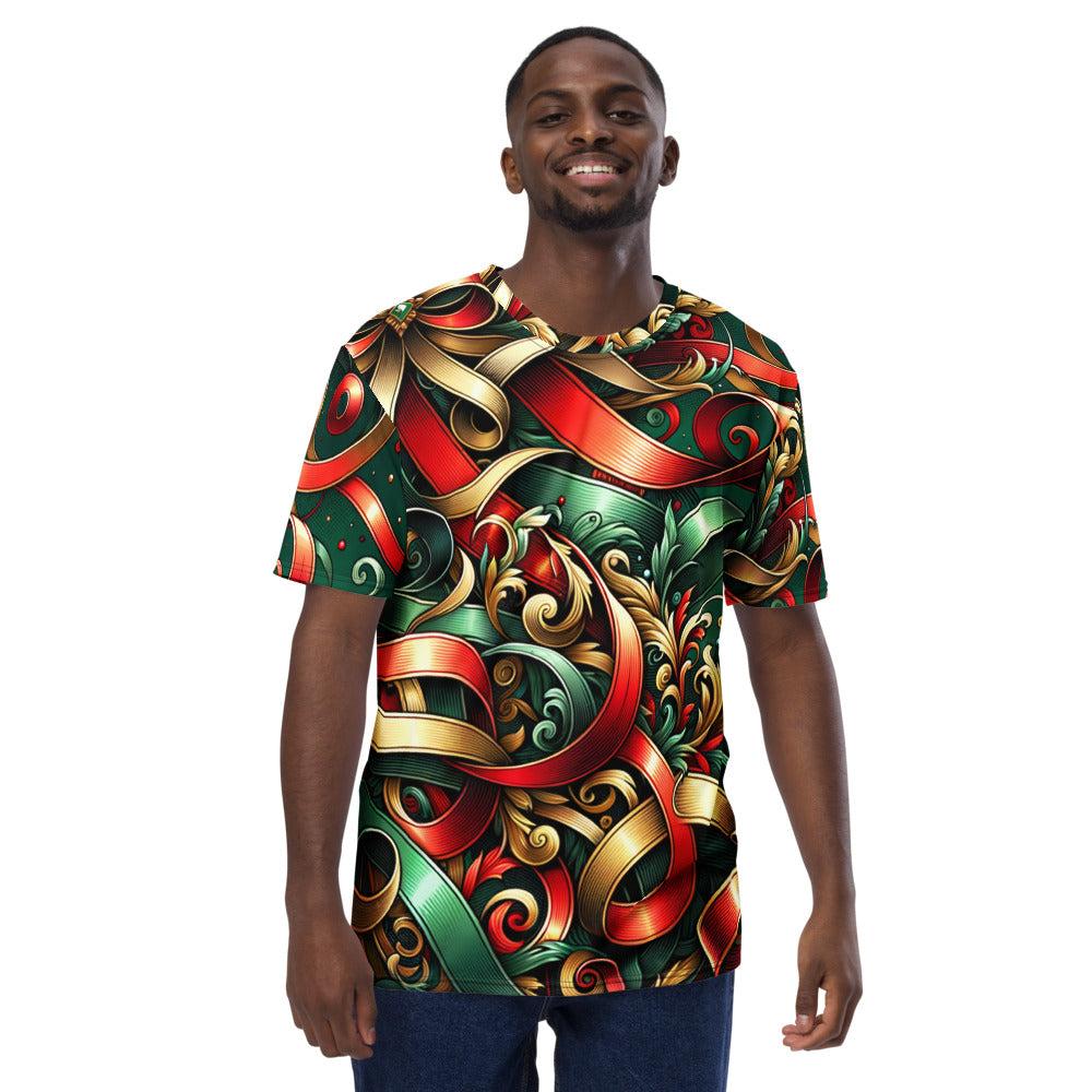 Whimsical Winter Wear Men's Crew Neck T-Shirt