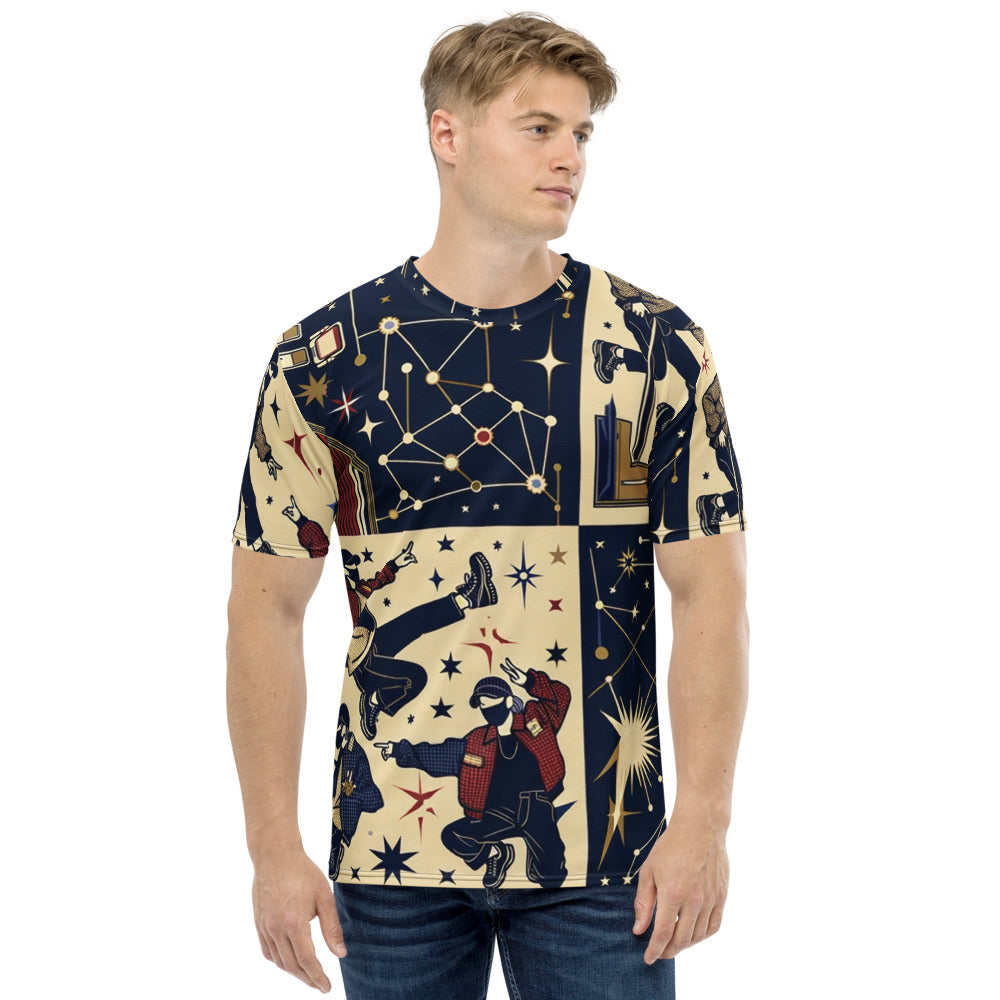 Hallyu Vibe Couture Men's Crew Neck T-Shirt