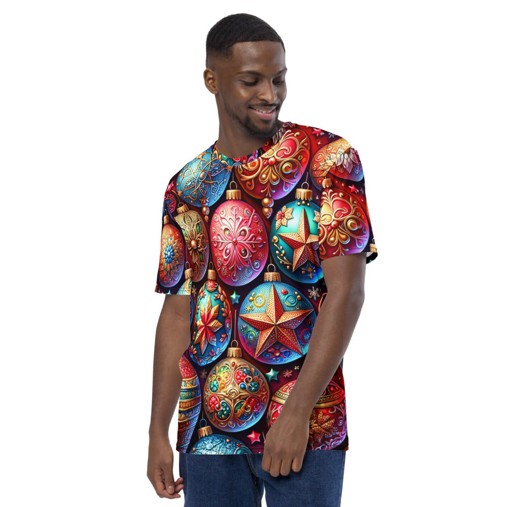 Whimsical Winter Wear Men's Crew Neck T-Shirt