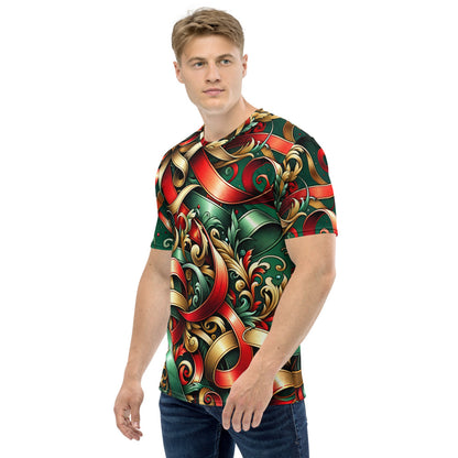 Whimsical Winter Wear Men's Crew Neck T-Shirt
