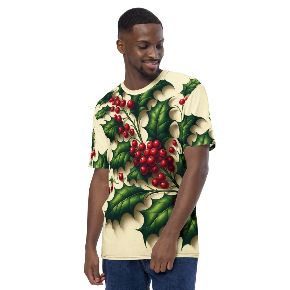 Whimsical Winter Wear Men's Crew Neck T-Shirt