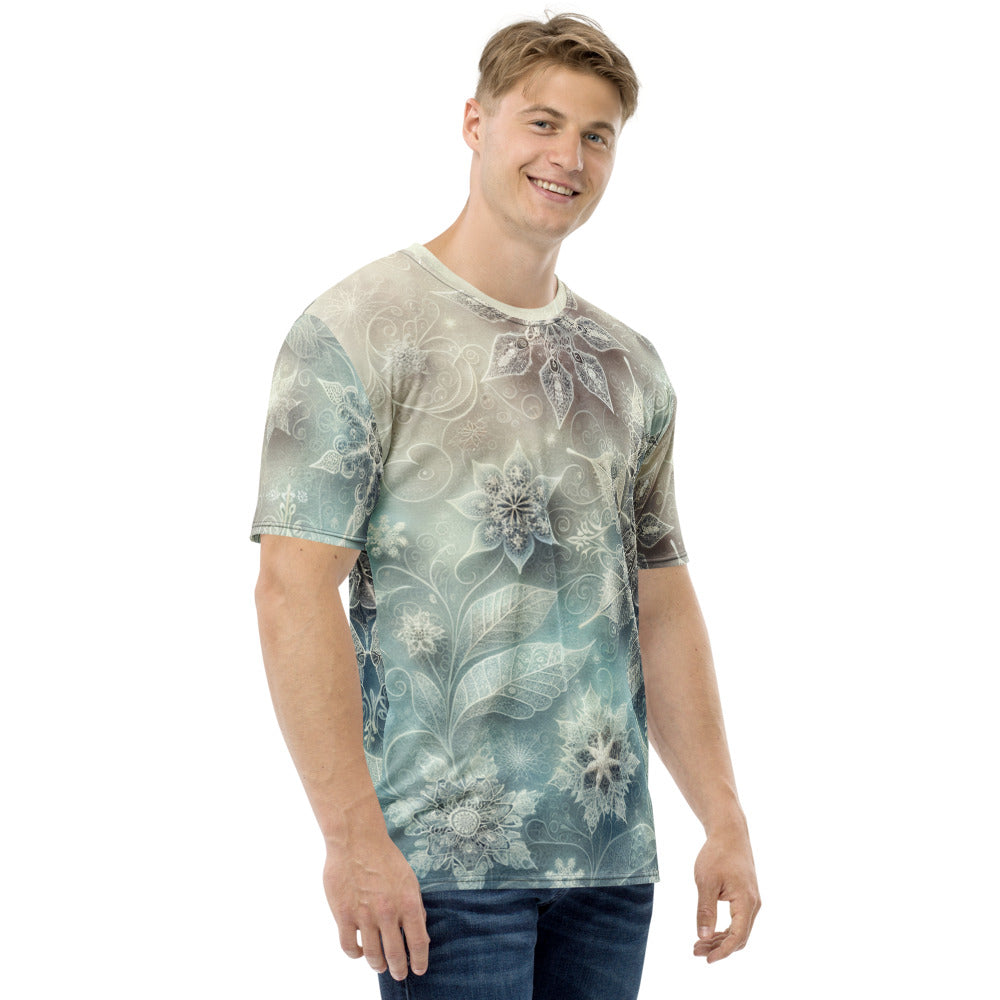 Whimsical Winter Wear Men's Crew Neck T-Shirt