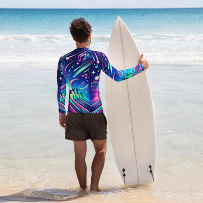 Hallyu Vibe Couture Men's Rash Guard