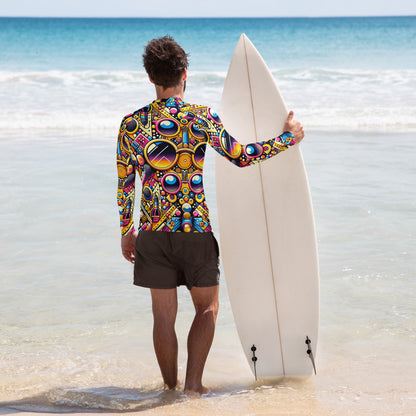 Hallyu Vibe Couture Men's Rash Guard