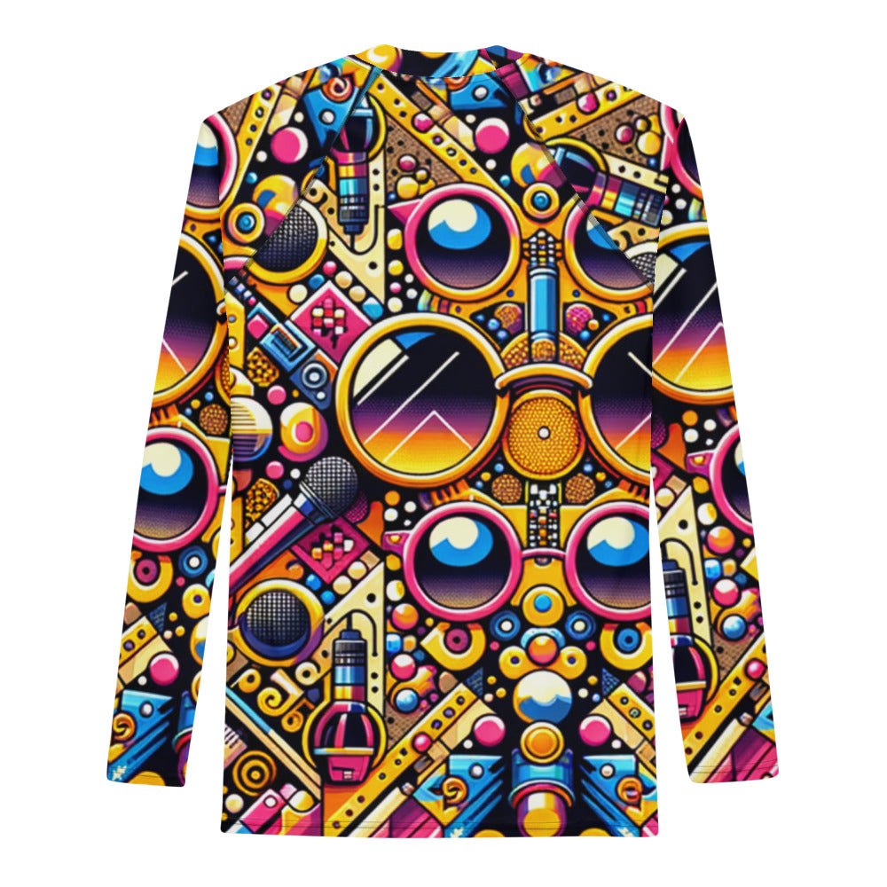 Hallyu Vibe Couture Men's Rash Guard