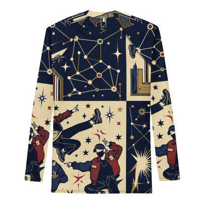 Hallyu Vibe Couture Men's Rash Guard