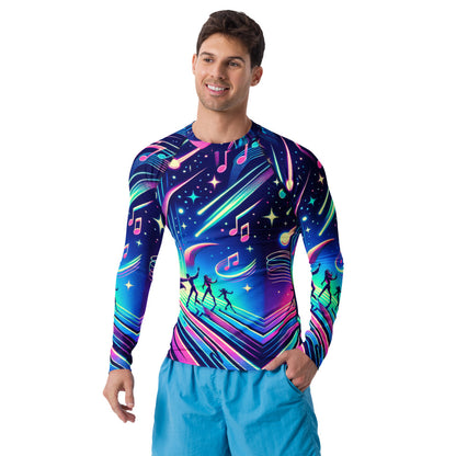 Hallyu Vibe Couture Men's Rash Guard
