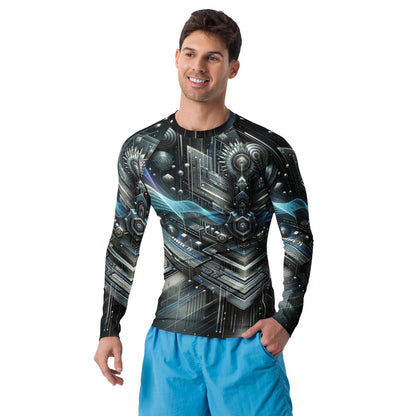Hallyu Vibe Couture Men's Rash Guard