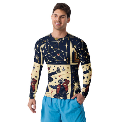Hallyu Vibe Couture Men's Rash Guard