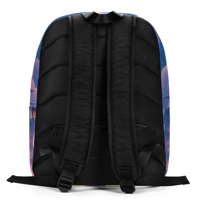 Whimsical Winter Wear Minimalist Backpack