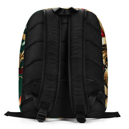 Whimsical Winter Wear Minimalist Backpack