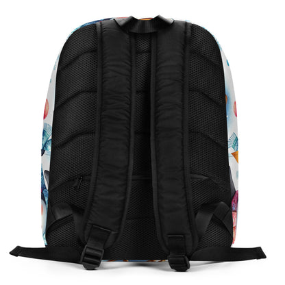 Whimsical Winter Wear Minimalist Backpack