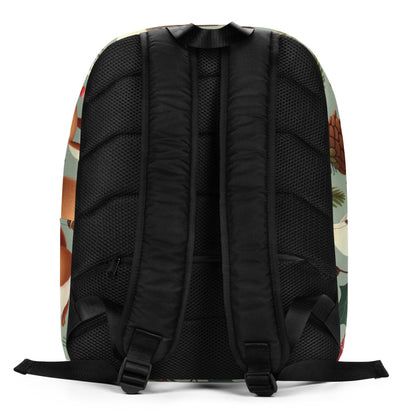 Whimsical Winter Wear Minimalist Backpack