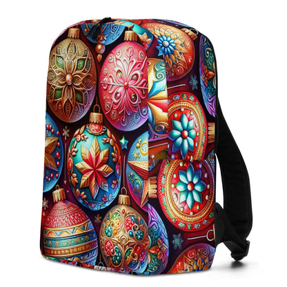 Whimsical Winter Wear Minimalist Backpack