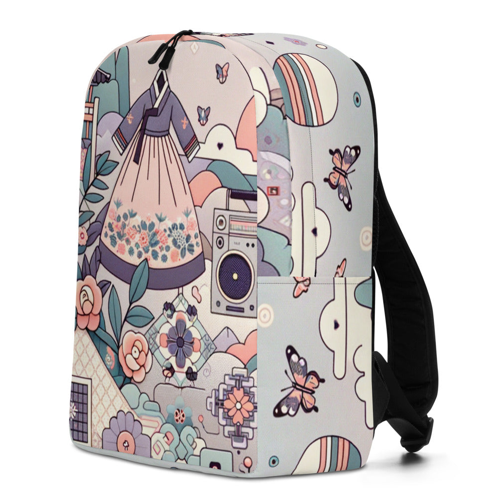 Hallyu Vibe Couture Minimalist Backpack