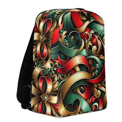 Whimsical Winter Wear Minimalist Backpack