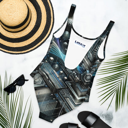 Hallyu Vibe Couture One-Piece Swimsuit