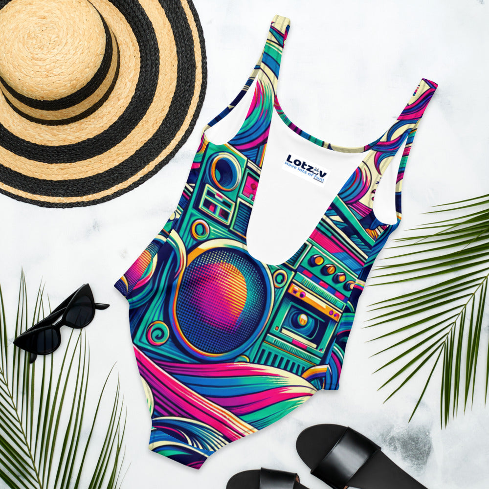 Hallyu Vibe Couture One-Piece Swimsuit