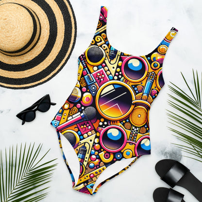 Hallyu Vibe Couture One-Piece Swimsuit