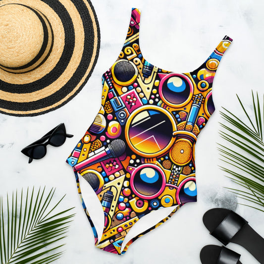 Hallyu Vibe Couture One-Piece Swimsuit