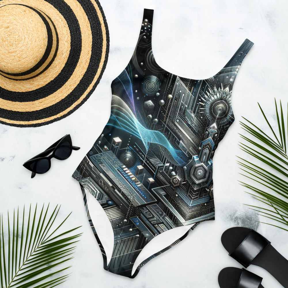 Hallyu Vibe Couture One-Piece Swimsuit