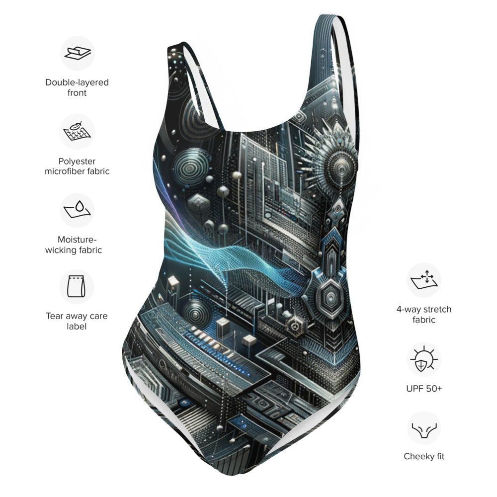 Hallyu Vibe Couture One-Piece Swimsuit